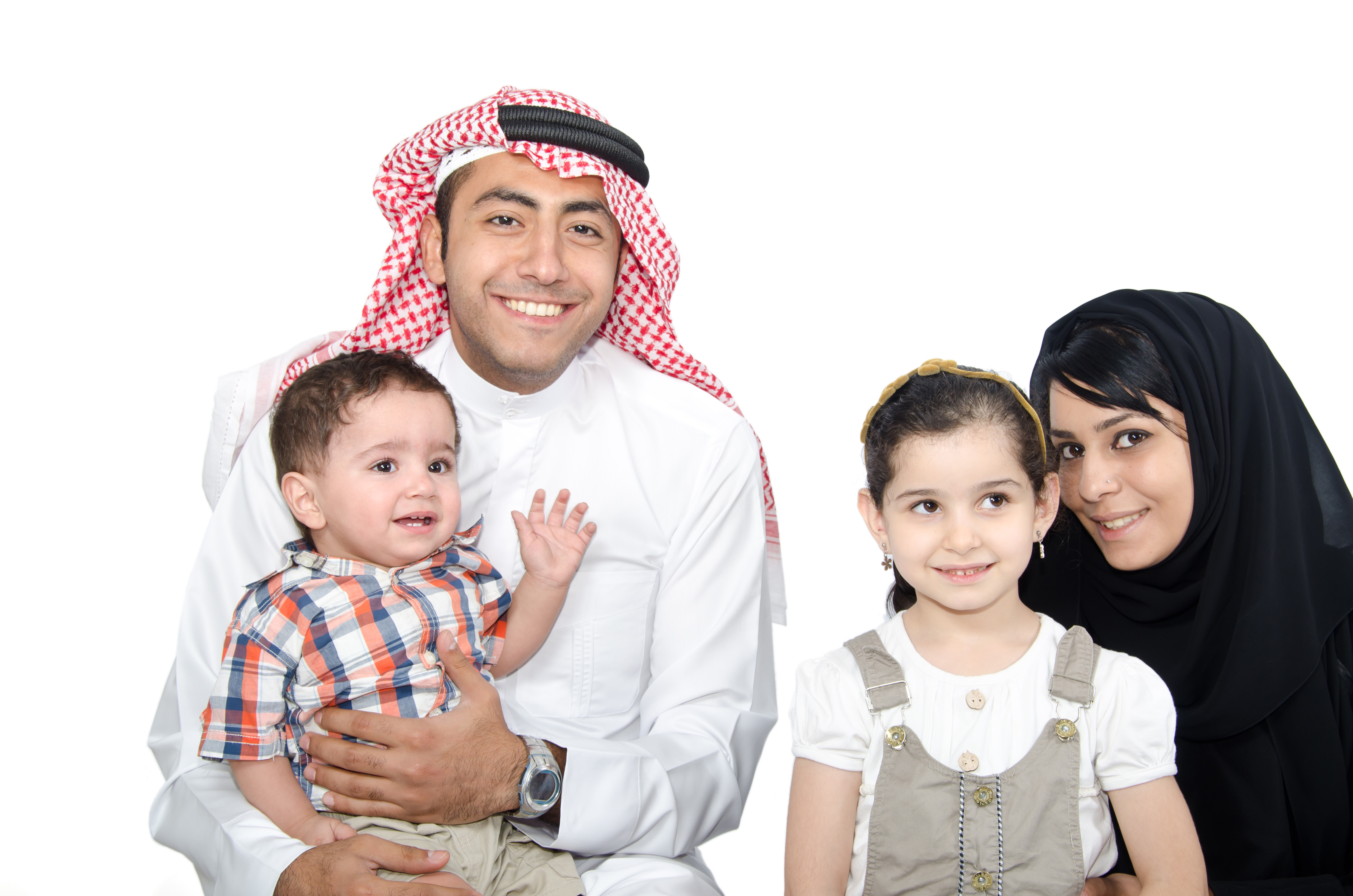 Muslim Family Png - It is a very clean transparent background image and